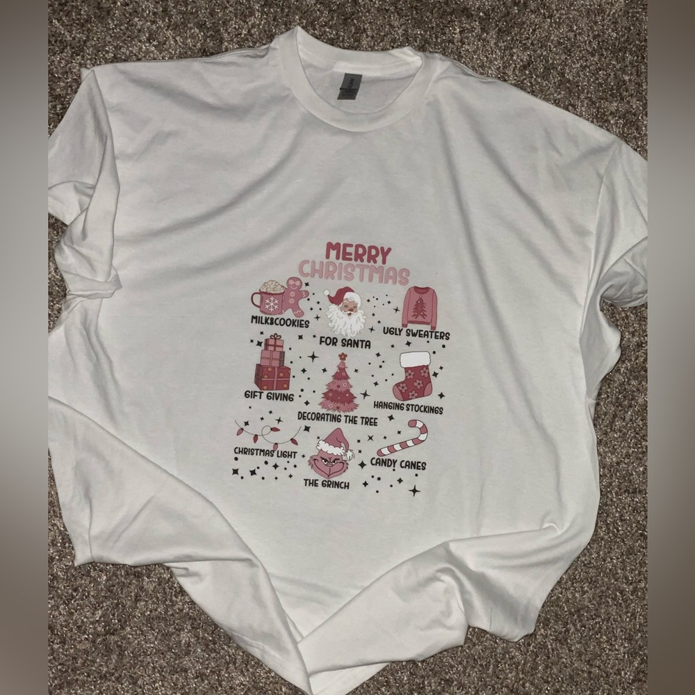 Merry Christmas Sublimation Tshirt